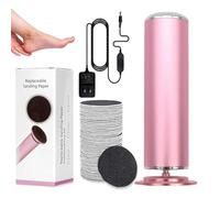 Velvet Care Pieds - VelvetCare Rappe Pied Électrique, Honey Glow Pied - Ponceuse Glow Pied avec 60 Disques de Rape Pieds Rape Callosités Peaux Mortes (Rose)