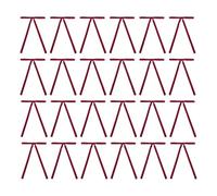 Velvet Christmas Bows - Ensemble D'arc Décoratif 24 Pièces, Ornements De Vacances Vintage, Accents De Ruban En Velours Élégants, | Grands Et Petits Arcs Pour L'atmosphère Festive, Arbre De Noël, Embal