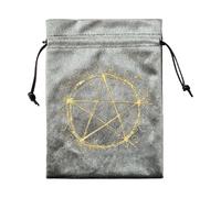 Velvet Dice Bag, Soft Rune Portable Storage Pouch with Drawstring Closure for Jewelry, Game Tokens, Tarot Enthusiasts, Classroom Rewards, Party Favor