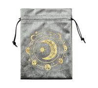 Velvet Dice Bag, Soft Rune Portable Storage Pouch with Drawstring Closure for Jewelry, Game Tokens, Tarot Enthusiasts, Classroom Rewards, Party Favor