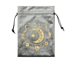 Velvet Dice Bag, Soft Rune Portable Storage Pouch with Drawstring Closure for Jewelry, Game Tokens, Tarot Enthusiasts, Classroom Rewards, Party Favor