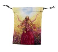 Velvet Jewelry Poux - Sac-Cadeau Réutilisable, Porte-Carte Polyvalent | Sac en Velours pour Petits Accessoires, Outils Psychiques, Emballage De Bijoux, Fournitures De Thérapeute, Étui De Stockage