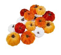 Velvet Pumpkins, Halloween Pumpkin Decorations, de Cuisine Halloween pour Le Patio extérieur, arrière-Cour, Ferme de Jour, de fenêtre, Jardin, Automne de Saison