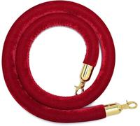 Velvet Replacement Rope,1.2" Thick Crowd Control Rope Barrier