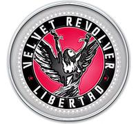 Velvet Revolver - Badge "Libertad" - Métal RO7663 (Taille unique) (Gris/Noir/Rouge)