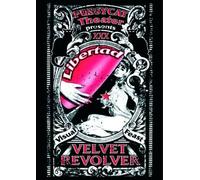 Velvet Revolver - Carte postale "Libertad" RO7828 (Taille unique) (Noir/Blanc/Rose)