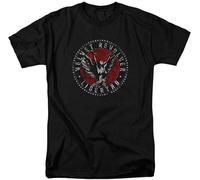 Velvet Revolver Circle Casual Summer Fashion Unisex 100% Cotton Short-Sleeve T-Shirts Black XL