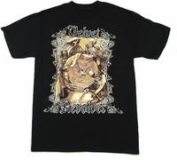 Velvet Revolver Libertad Re Evolution World Tour Black T Shirt New Black Manches Courtes(Large)