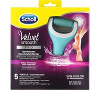 Velvet Smooth Appareil Anti-Callosités Électrique Pro ¿ Pour Éliminer Les Callosités Sur Les Pieds Mouillés Et Secs ¿ Rechargeable ¿ 1 Appareil + Station De Charge