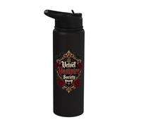 Velvet Vampire Society Vampirecore Halloween Stainless Steel Insulated Water Bottle