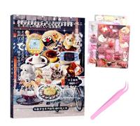 VelvetGlow 45 Blatt Stickerbuch im japanischen Manga-Stil, über 800 Teile, Heisei Retro Romantic Memory Series, Manga-Buchstil, koreanischer Sticker, ästhetisches japanisches Stickerbuch