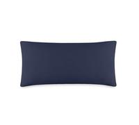 VelvetHome Deluxe 1X Taie d'oreiller 40x80 cm 100% Coton Taie d'oreiller de Haute qualité avec Fermeture éclair Fabriqué en Europe Marine Foncé