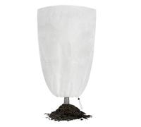 Velway Housse Hivernage Plante Exterieur 120x180cm - 80g/m² Voile d’Hivernage avec Fermeture Éclair et Cordon, Réutilisable Protection Contre Le Froid et Le Gel pour Arbustes et Palmiers