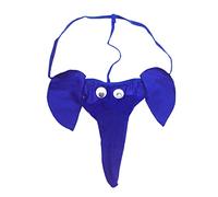 VemeFufu String G String Slip Tanga Hommes Sexy Éléphant Tronc Sous-vêtements Homme Chaud Taille Basse Élastique Thong Mâle Culotte, bleu, Taille unique