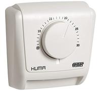 VEMER VE018800 KLIMA 2 - Thermostat d'ambiance Mécanique avec Bouton, Fonction Chauffage, Blanc