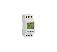 Vemer ve513800 interrupteur horaire numérique simply-w, gris clair