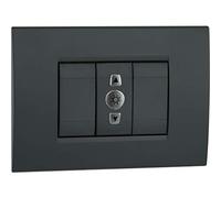 VEMER VE772300 Variateur pour lampes et LED, Anthracite