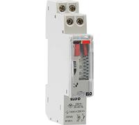 VEMER VP877500 ELO-D - Interrupteur Horaire Électromécanique, Programmation Journalière, Installation Rail DIN, Gris