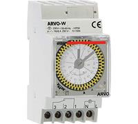 Vemer vp883300 Interrupteur horaire électromécanique arvo-w, Gris Clair