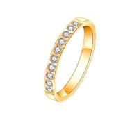 VEMOW Ot Se Lling Mic Ro Ensemble De Dix Bagues En Or Rose Index Bague Bagues Menottes Bijoux Faux Nettoyeur Anneaux (Gold, C)