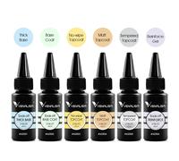 VENALISA 7.5/30ml TPO gratuit apprêt couche de Base sans essuyage mat couche de finition renforcer brillant trempé UV LED Gel pour ongles longue durée TopT30ml
