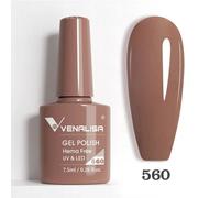 Venalisa 7.5ml Hema Free Jelly Vernis À Ongles Rose Nu,Vernis Gel Uv Led À Tremper,Laque De Manucure Pour Ongles.560.