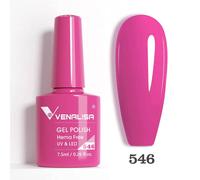 Venalisa 7.5ml Hema Free Jelly Vernis À Ongles Rose Nu,Vernis Gel Uv Led À Tremper,Laque De Manucure Pour Ongles.546.