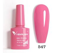 Venalisa 7.5ml Hema Free Jelly Vernis À Ongles Rose Nu,Vernis Gel Uv Led À Tremper,Laque De Manucure Pour Ongles.547.
