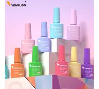 VENALISA VIP4 vernis à ongles 7.5ml HEMA gratuit vernis à ongles Semi Permanent Super Texture vernis Gel longue durée trempé TopCoat 411