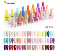 VENALISA VIP5 vernis à ongles 7.5ml HEMA/TPO vernis à ongles Semi Permanent sans Super Texture Gel supérieur Ultra brillant longue durée 547
