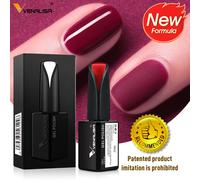 Venalisa15ML soyeux mat TPO gratuit couche de finition sans nettoyage laque à ongles couverture complète longue durée magnifique couleur vernis à ongles JD46 Jelly Color
