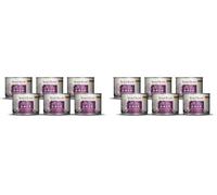 Venandi Animal Pâtée Premium pour Chats, Canard Seule Source De Protéine, Pâtée, sans Céréales Et À L’état Naturel, Lot de 12 (6 x 200 g)