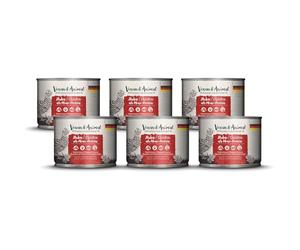 Venandi Animal Pâtée Premium pour Chats, Poulet Seule Source De Protéine, Pâtée, sans Céréales Et À L’état Naturel, Lot De 6 (6 x 200 g)