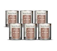 Venandi Animal Pâtée Premium pour Chats, Veau Seule Source De Protéine, Pâtée, sans Céréales Et À L’état Naturel, Lot De 6 (6 x 800 g)