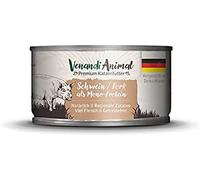 Venandi Pâtée Premium pour Chats, Porc Seule Source De Protéine, 1 x 100 g (Lot De 1), sans Céréales avec Beaucoup De Viande