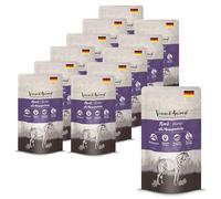 VenandiAnimal Pâtée Premium pour Chats, Cheval Seule Source De Protéine, Pâtée, sans Céréales Et À L’état Naturel, Lot de 12 (12 x 125 g)