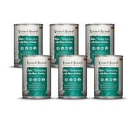 VenandiAnimal Pâtée Premium pour Chats, Dinde Seule Source De Protéine, Pâtée, sans Céréales Et À L’état Naturel, Lot De 6 (6 x 400 g)
