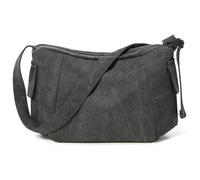 VENATIN Sac à bandoulière pour homme et femme, sac à bandoulière vintage en toile, sac à bandoulière, sac de loisirs, sac à main Prendi la borsa, nero Hol die tasche,Black