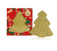 Venchi, Brutto&Buono, Plaque Artisanale de Chocolat Blanc et Pistaches Entières, en forme de Sapin, Édition Limitée Collection Noël, 200 g, Sans Gluten, Idée Cadeau