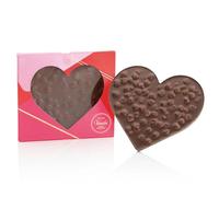 Venchi - Brutto et Buono Noisette Noir 60%, Plaque Artisanale de Chocolat Noir avec "Noisettes du Piémont", Végétalien, Sans Gluten, 300 g, Idée de cadeau pour la fête des mères