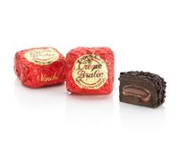 Venchi - Chocoviar Crème Brûlée, 1 kg - Chocolats Extra Noirs avec Cœur de Caramel Liquide - Sans Gluten