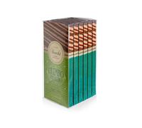 Venchi - Coffret de 6 Tablettes Cremino Pistache, 660 g, Chocolat au Lait et Chocolat Blanc avec Pâte de Pistache, Sans Gluten, Sans Colorants, Sans Conservateurs, Idée Cadeau