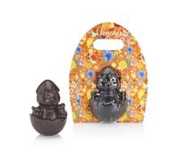Venchi - Collection Pâques - Poussin Éclos en Chocolat Noir, 100 g - Détails finement travaillés - Idée Cadeau - Sans Gluten - Végétalien