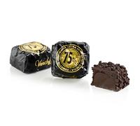 Venchi - Cubotto Chocoviar 75% - Chocolats fourrés au Cuor di Cacao avec du Chocolat Extra Noir et des éclats de Chocoviar 75% en vrac - Paquet de 1 kg - Végétalien - Sans gluten