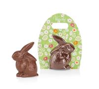 Venchi - Lapin en Chocolat au Lait, Sans Gluten, 100 gr, Collection Pâques, Idée Cadeau