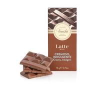Venchi - Tablette de Chocolat au Lait Extra, 78 g - Vanillé - Sans Gluten