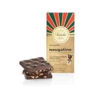 Venchi - Tablette de Chocolat Nougatine aux noisettes du Piémont IGP entières, 100 g - Sans gluten