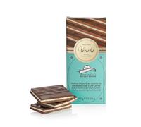 Venchi - Tablette Tiramisù, 110 g, Trois Couches à la Crème de Mascarpone, Pâte de Café et Chocolat Noir, Sans Gluten, Sans Colorants et Sans Conservateurs