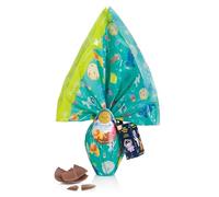 Venchi - Œuf en Chocolat Bleu, Saveur Chocolat au Lait, avec 2 Surprises pour Enfants, Sans Gluten, 220 gr, Collection Pâques, Idée Cadeau