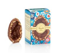 Venchi - Œuf en Chocolat Mignon, Goût Chocolat au Lait Gourmand avec "Noisettes Du Piémont", 70 gr, Sans Gluten, Sans Surprise, Collection Pâques, Idée Cadeau